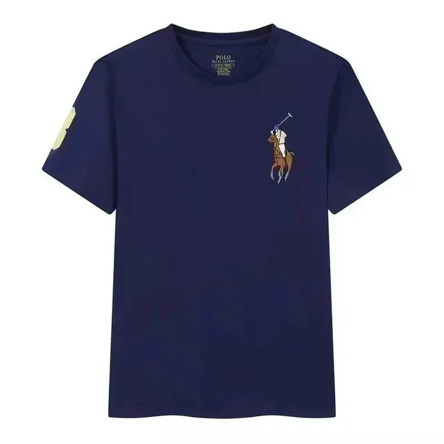 Polo Ralph Lauren Polo Bear Tee Navy with Large Pony