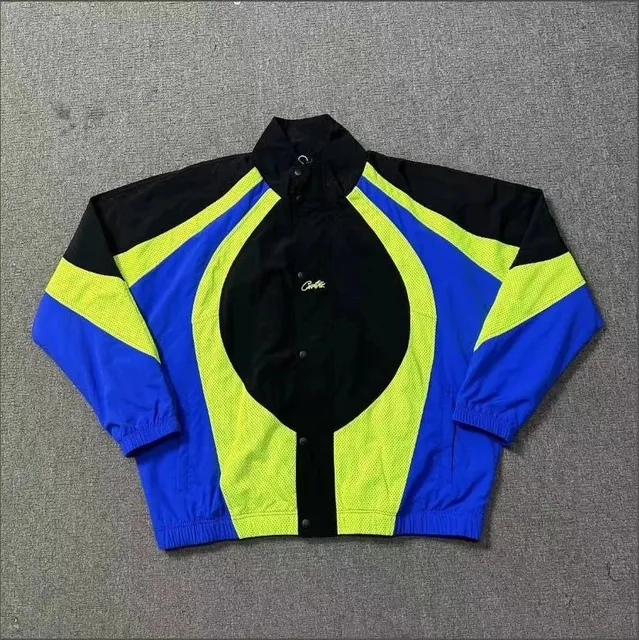 Corteiz Windbreaker Jacket Colorblock Mesh Panel