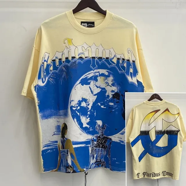 Broken Planet Graphic Tee Earth Print