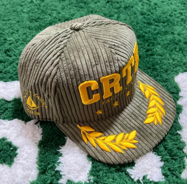 Co Corduroy Green Cap