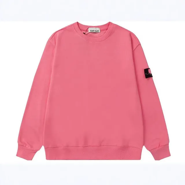 Stone Island Crewneck Sweatshirt Solid Pink