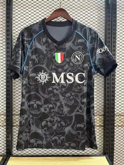 Napoli Jersey Skull Print