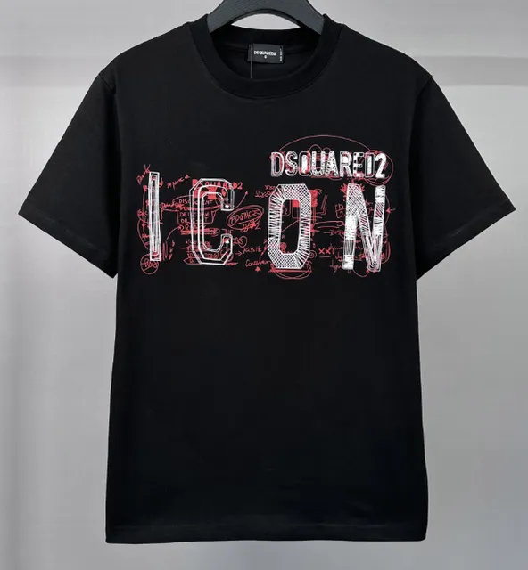 Dsquared2 Graphic T-Shirt ICON Print