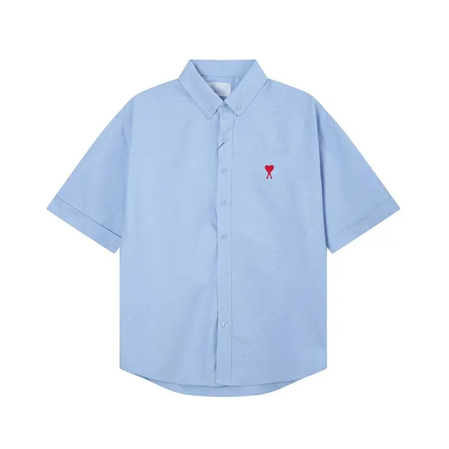 Comme des Garçons Short-Sleeve Shirt Heart Logo