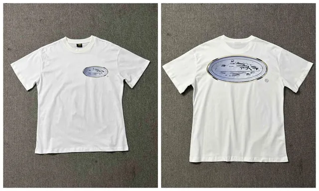 Chrome Hearts Oval Logo Tee Chrome Oval Print