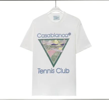 Casablanca Tennis Club Tee Triangle Graphic