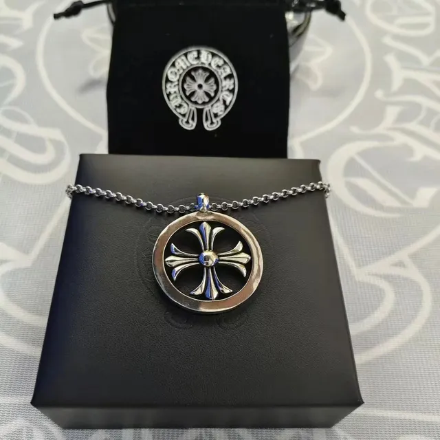Chrome Hearts Cross Pendant Necklace Classic Cross
