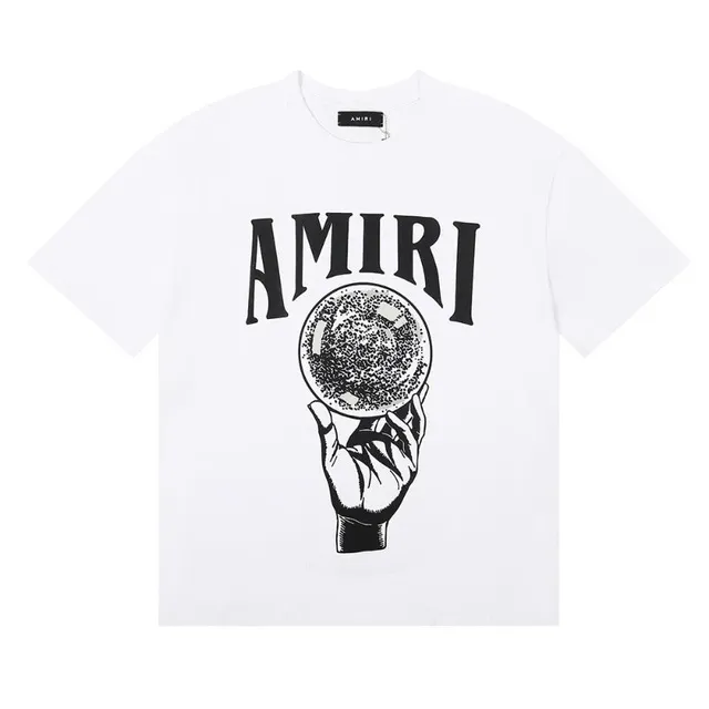 Amiri Graphic Tee Crystal Ball Print