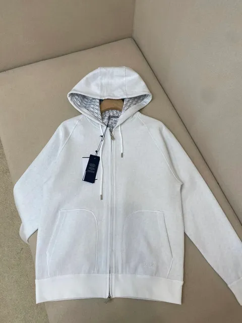 Dior Zip-Up Hoodie Oblivion