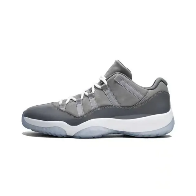 AJ11低帮酷灰