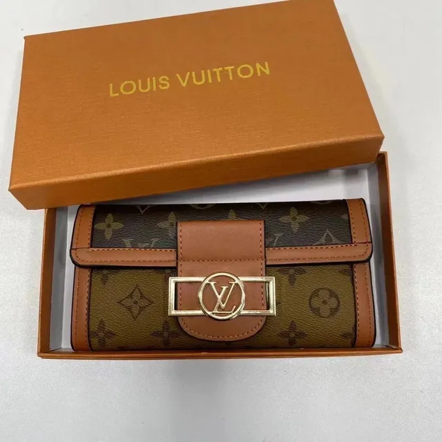Louis Vuitton Compact Wallet Monogram Canvas