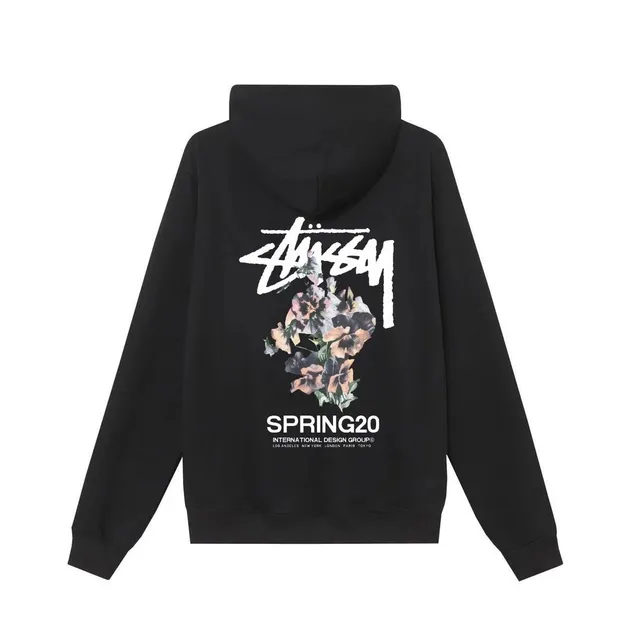 Stüssy Hoodie Floral Print