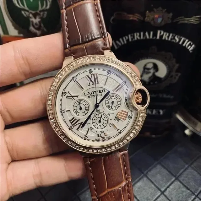 Cartier Panthère Diamond Bezel Chronograph