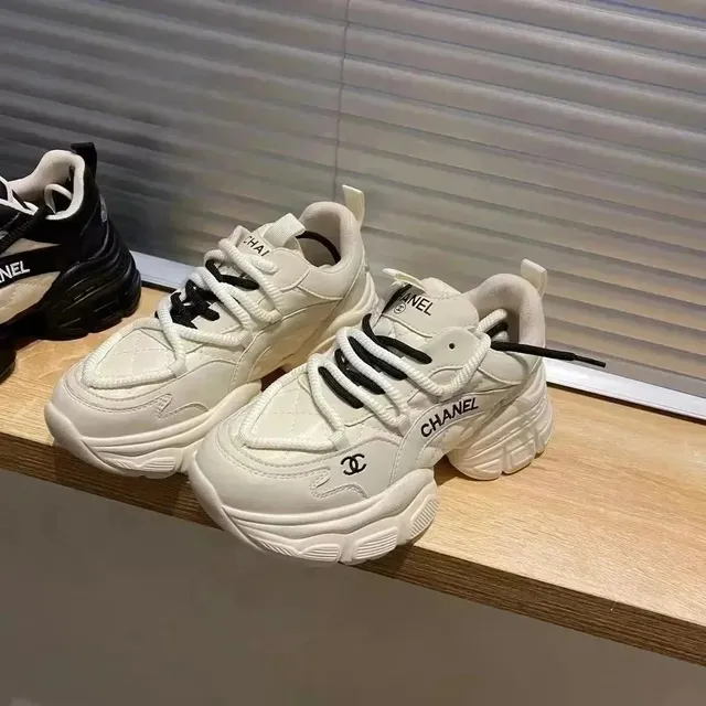 Chanel Trainer Quilted Logo