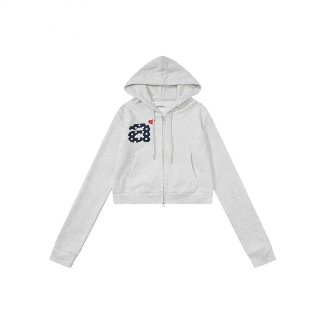 Comme des Garçons Zip-Up Hoodie Polka Dot Logo