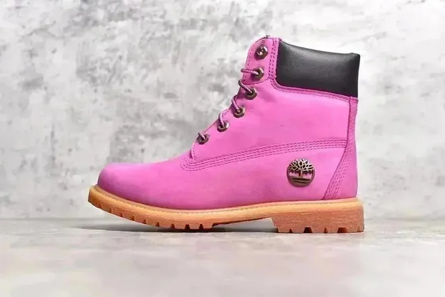 Timberland 6-Inch Premium Boot Pink Suede