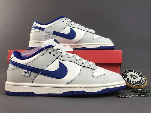 Nike Dunk Low White Royal Blue