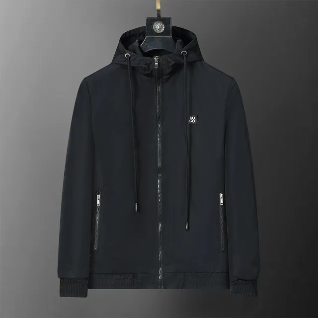 Versace Hooded Zip-Up Jacket Medusa Logo