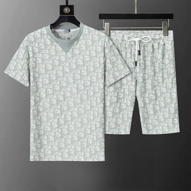 Dior Oblique Print Set Mint Green Monogram