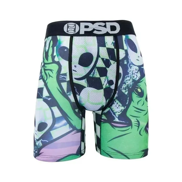 PSD Boxer Brief Alien Graphic Print