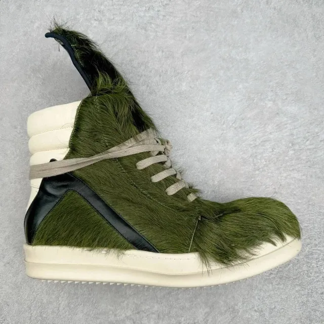 Rick Owens Geobasket Ostrich Fur