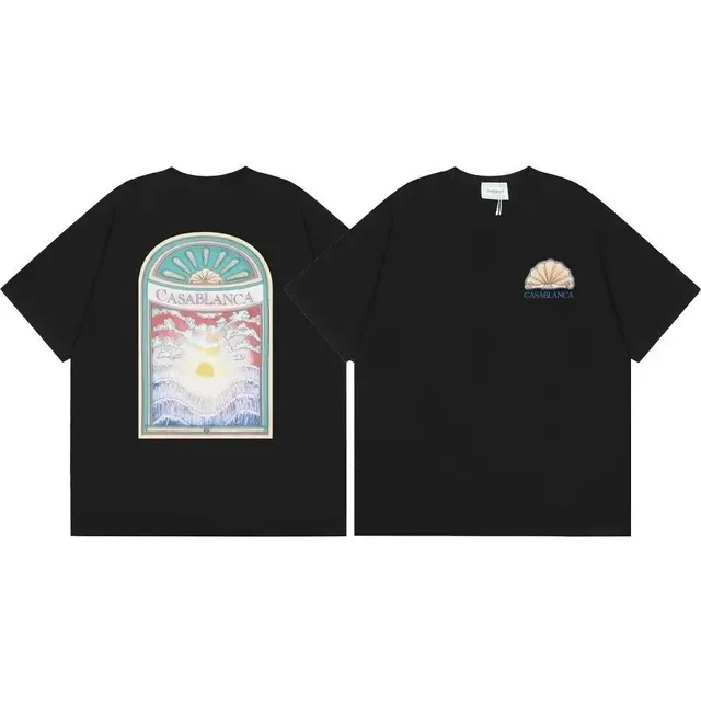 Casablanca Graphic Tee Sunset Arch Print