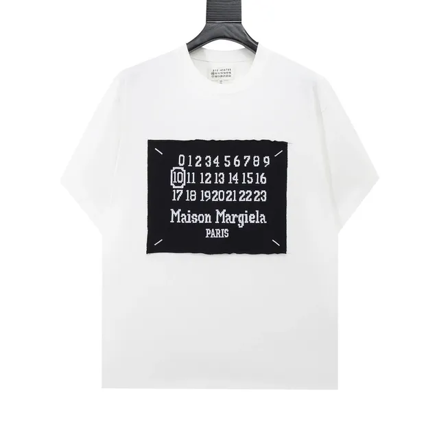 Maison Margiela Number Patch Tee Numeric Patch