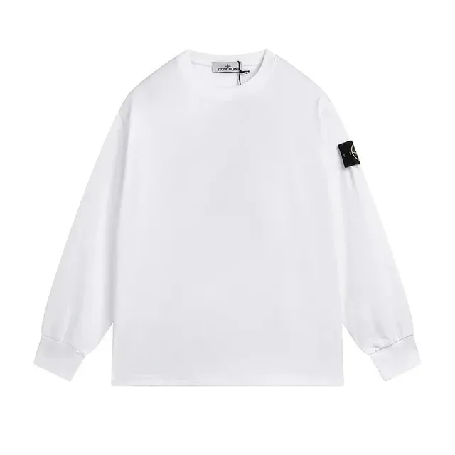 Stone Island Long-Sleeve T-Shirt Compass Patch