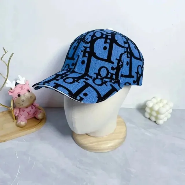 Dior Baseball Cap Oblique Logo Print
