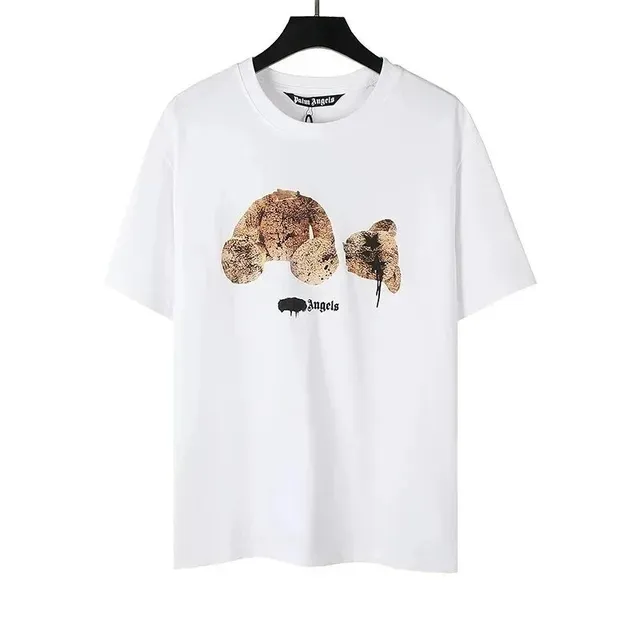 Palm Angels Graphic Tee Bear Print