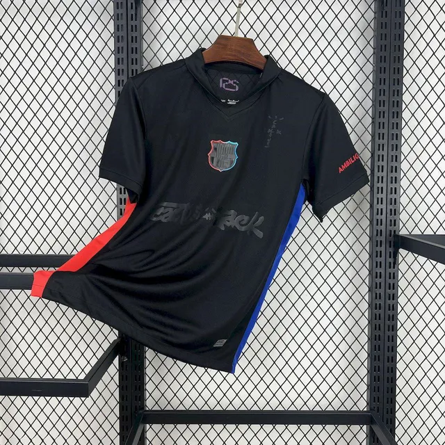 2425 Barcelona away joint edition gray advertisement