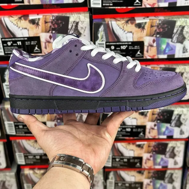 Nike Dunk Low Purple Suede