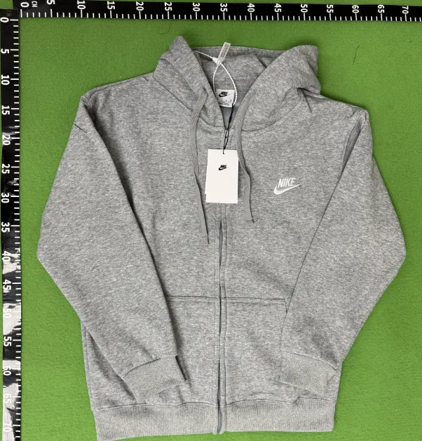 Nike Full-Zip Hoodie Heather Grey