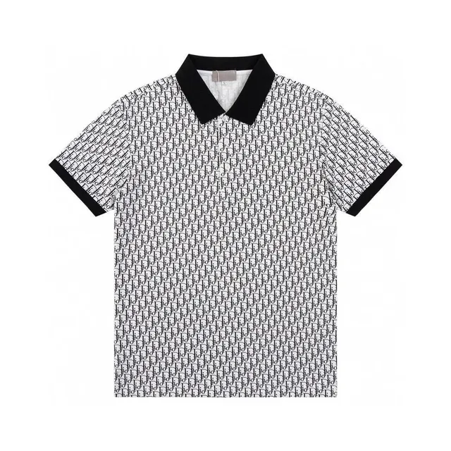 Dior Oblique Print Polo Monogram All-Over