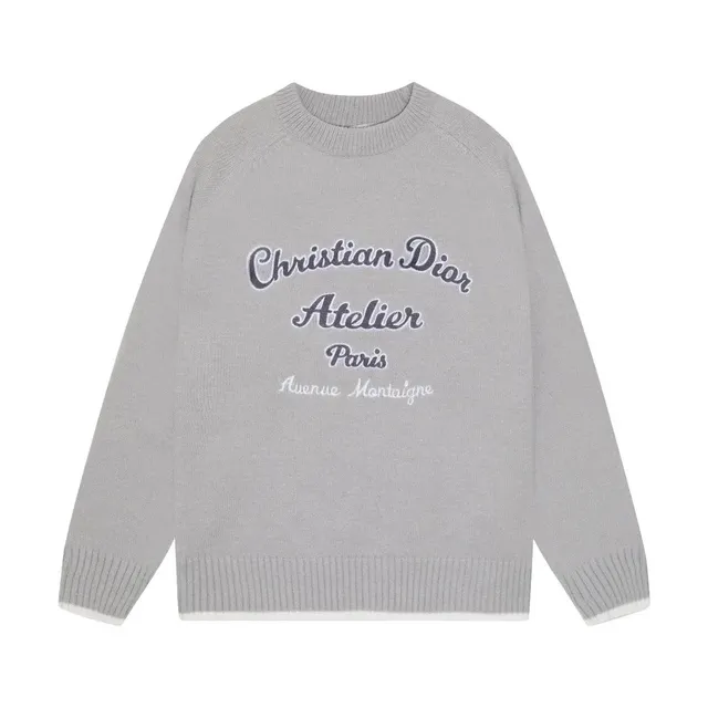 Dior Knit Sweater Atelier Paris Logo