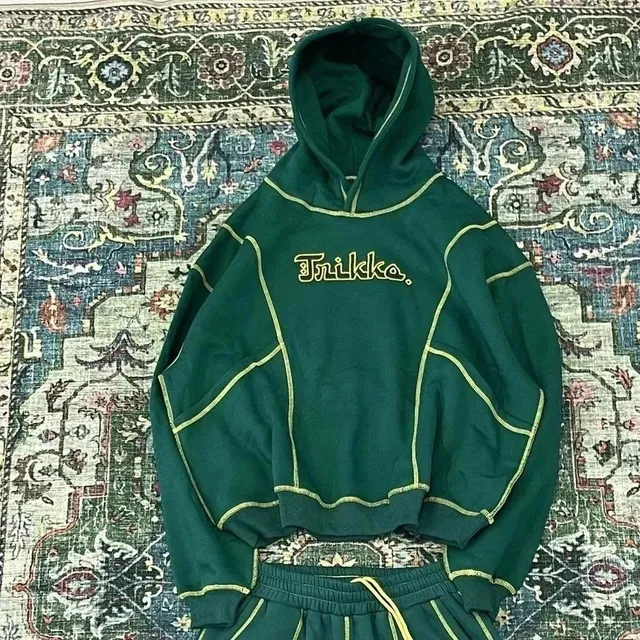 Trikko Hoodie Contrast Stitch