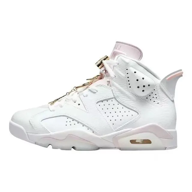 Air Jordan 6 White Pink Gold