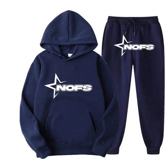 Hoodie and Joggers Set NOFS Star Logo