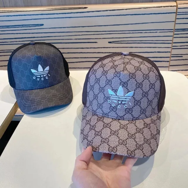 Gucci Trucker Cap GG Monogram with Adidas Trefoil