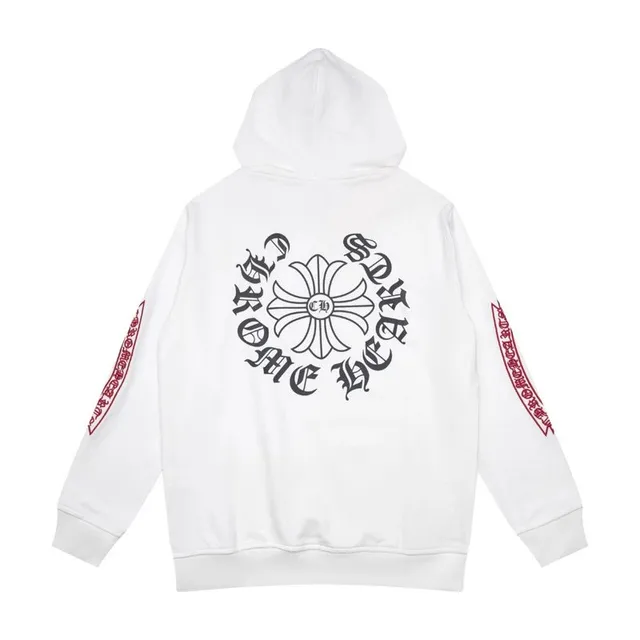 Chrome Hearts Hoodie Cross Logo Print