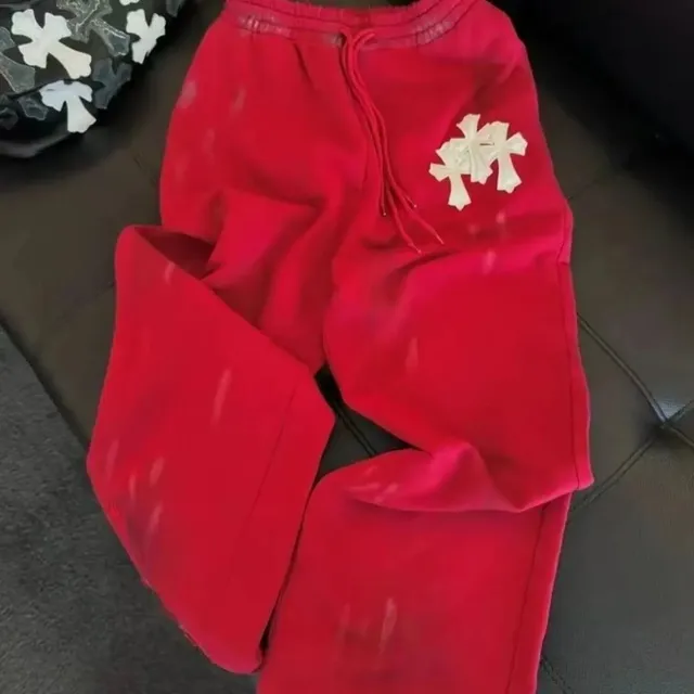 Chrome Hearts Sweatpants Cross Logo