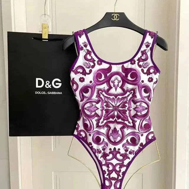Dolce & Gabbana Bodysuit Baroque Print