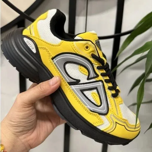 Dior B22 Yellow Mesh
