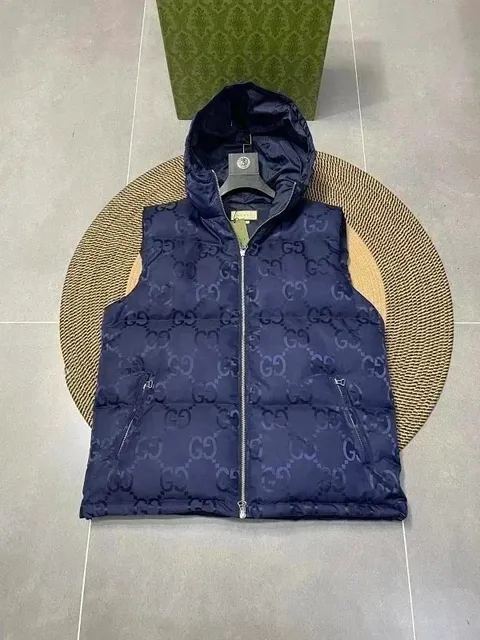 Gucci Puffer Vest GG Monogram