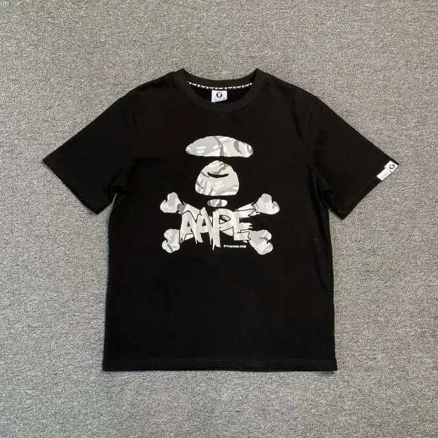 BAPE Shark Hoodie Tee Camouflage Skull & Crossbones