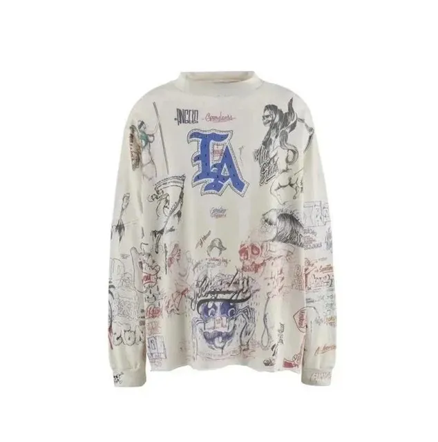 Gallery Dept. Graphic Sweatshirt LA Print Doodle