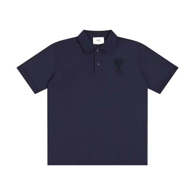 AMI Paris Polo Shirt Heart Logo