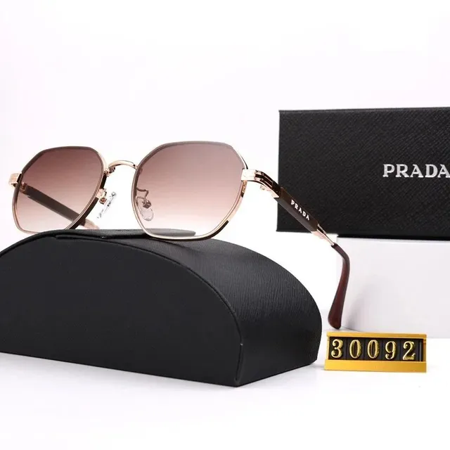 Prada Octagonal Sunglasses Gradient Lens