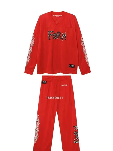Chrome Hearts Mesh Top and Joggers Set FoRM Graphic