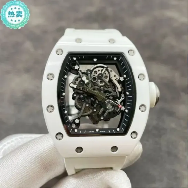 Richard Mille RM 011 White Ceramic Skeleton